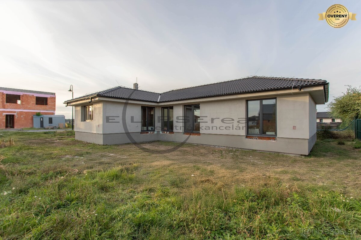 NA PREDAJ NOVOSTAVBA samostatný 4-izbový rodinný dom Zohor