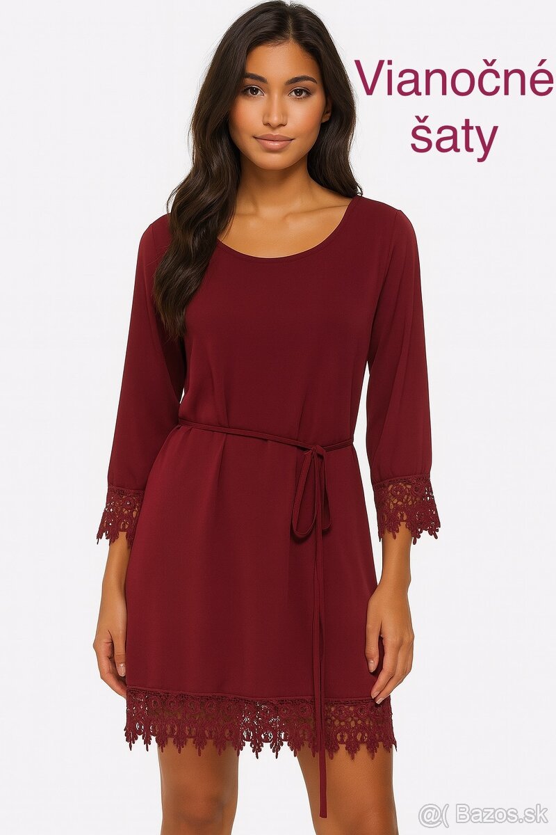 Nádherné vianočné šaty Žilina S