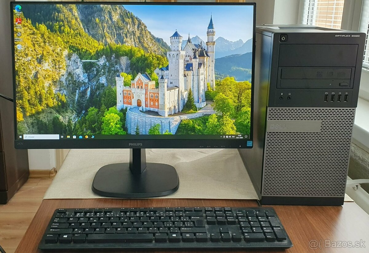 DELL Optiplex 9020 + Monitor Philips 24" IPS