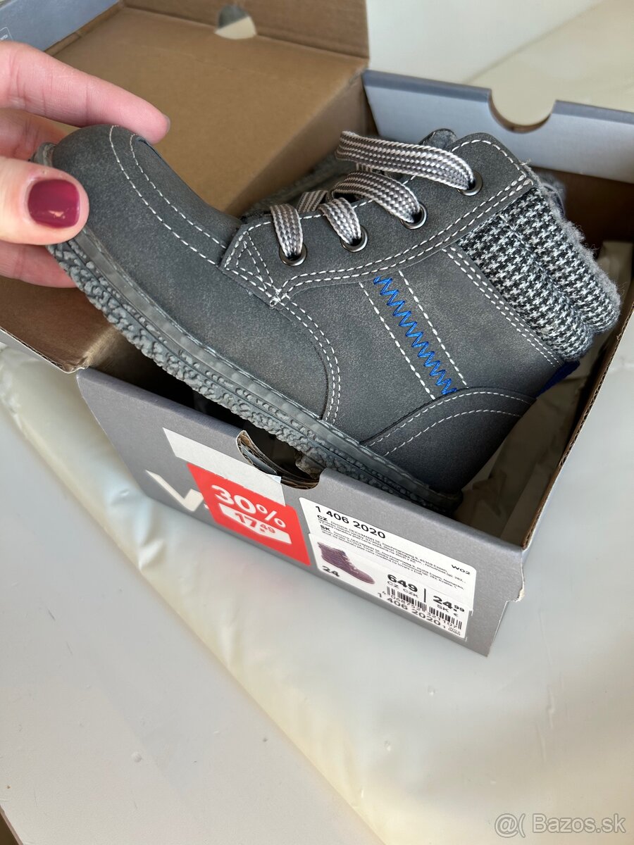 Detské topánky veľkosť 24 (Deichman)