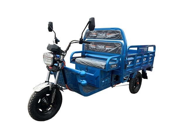 Elektrická pracovná trojkolka s vyklápacou korbou