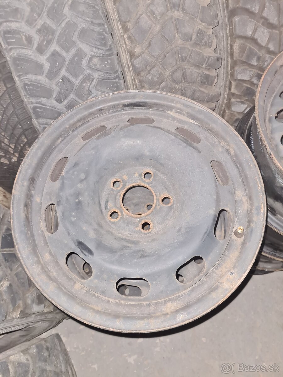 Predam plechove disky 5x100 r15