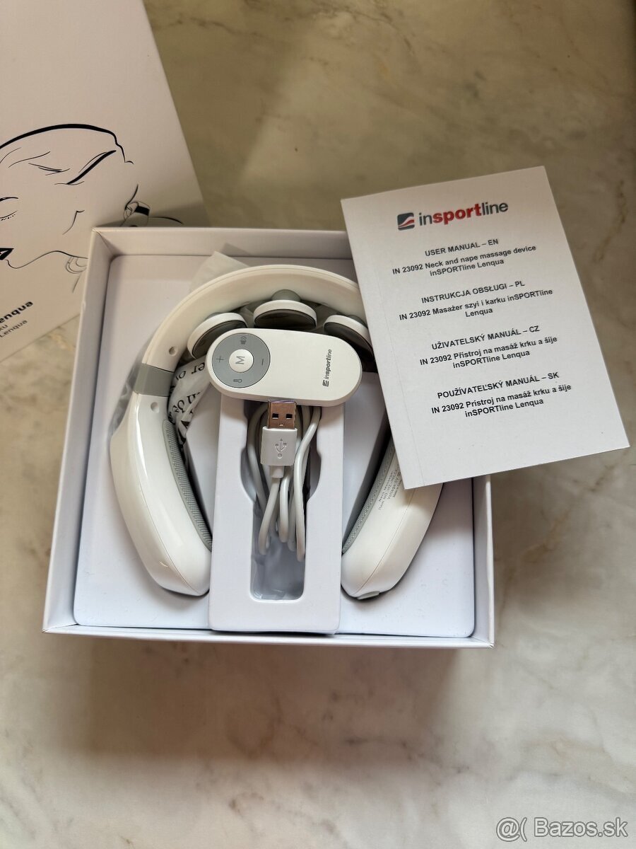 Masážny prístroj na krk