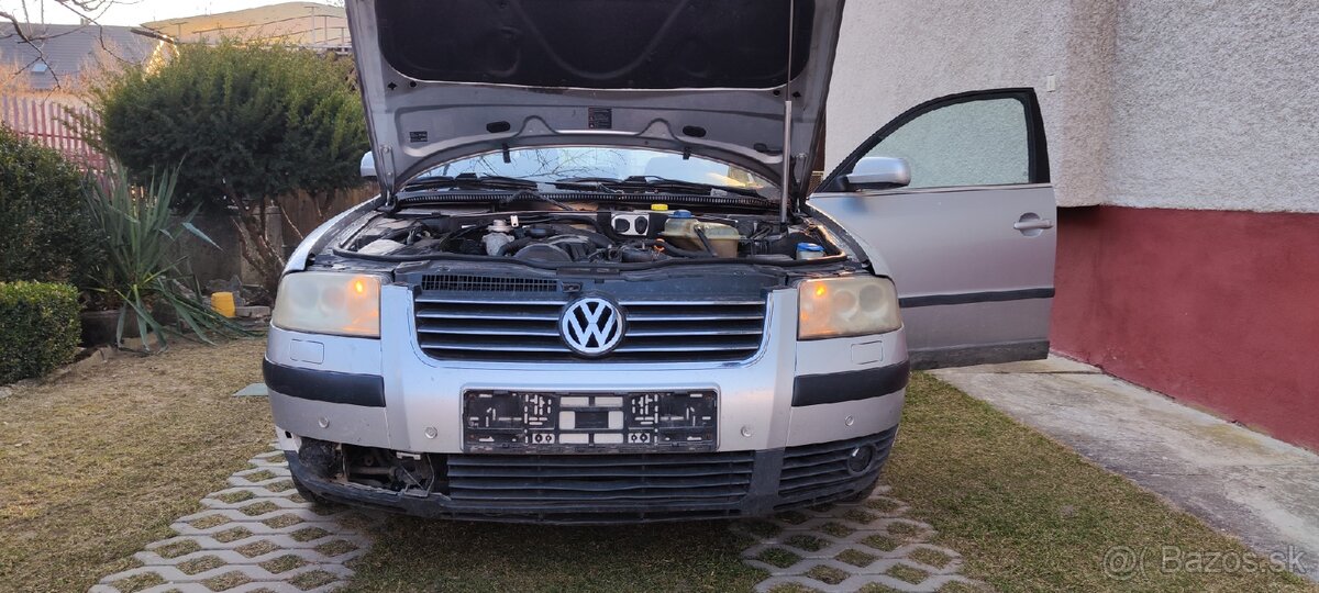 Rozpredám VW passat b5.5 Len diely na foto