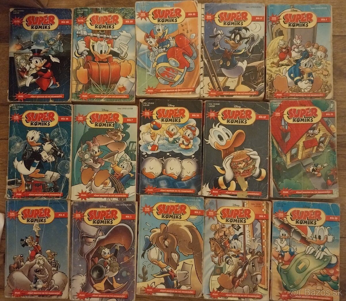 Super komiks a Patrame s Mickey Mousom