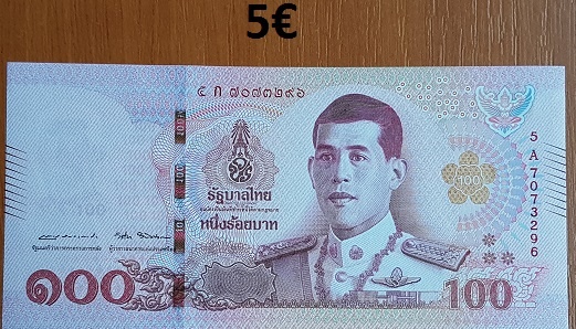 Bankovky 1,5€ - 5€