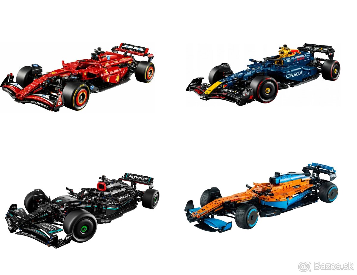 lego technic zavodne formule F1