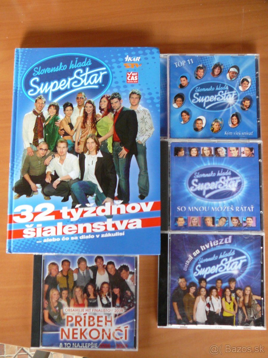 Superstar CD 2005-2008 + kniha Superst 32 týždňov šialenstva