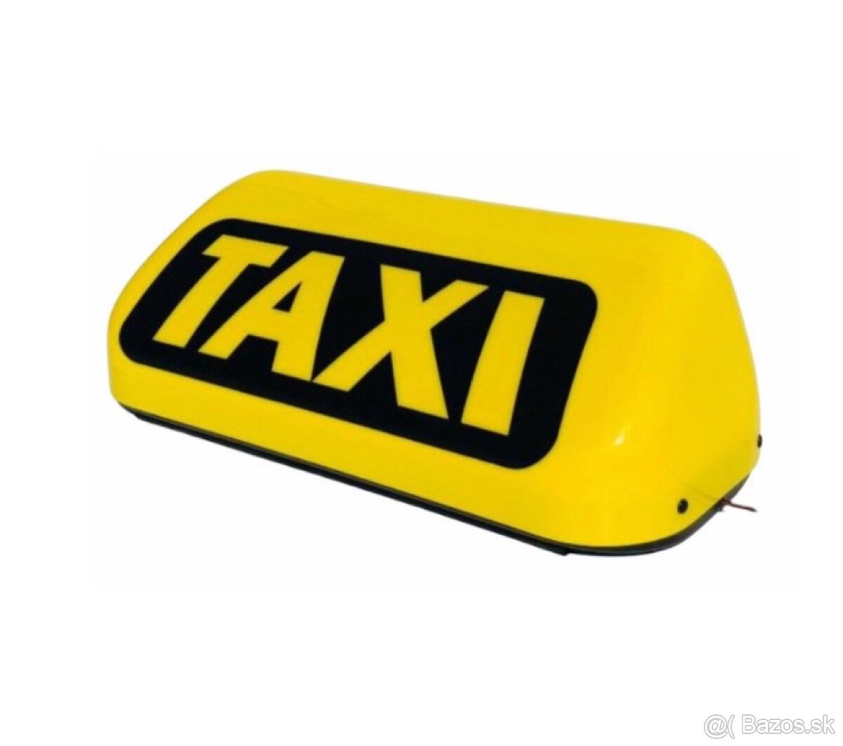 led taxi transparent s káblom na 12V úplne nový