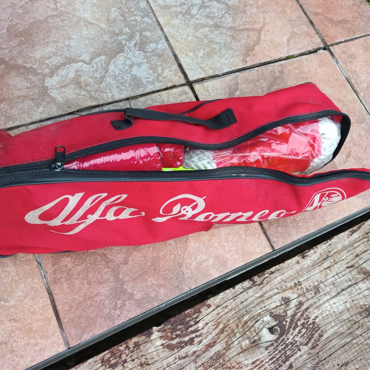 Autolékárnička Alfa Romeo.Lano,Trojuholník, Lekárnička