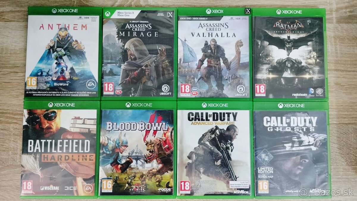 Originálne hry na Xbox One/Series X