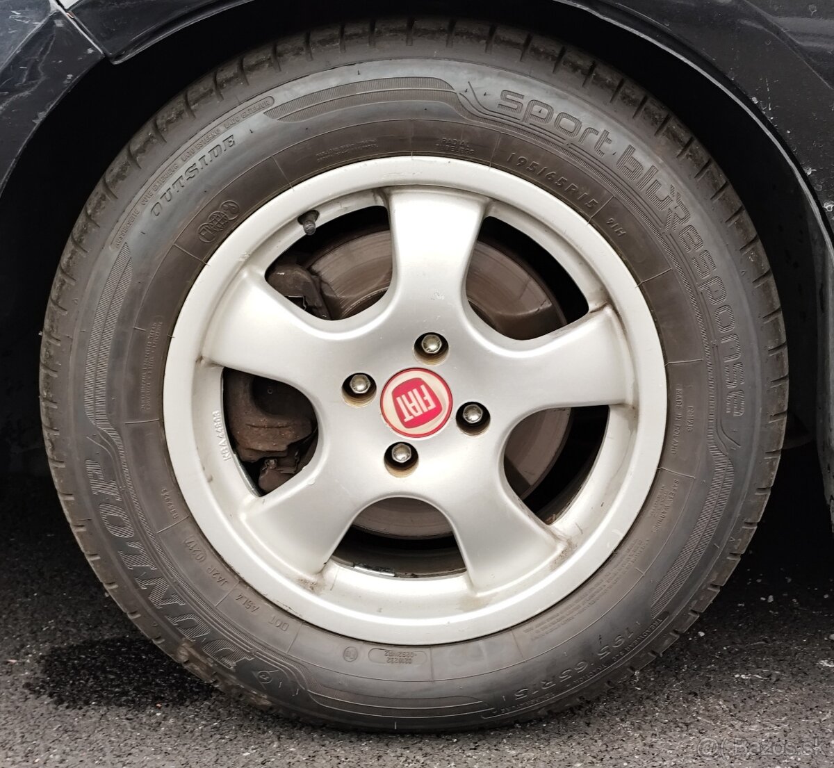 Disky 4x98, 195/65R15, 7Jx15H2, ET43, Dunlop, letné