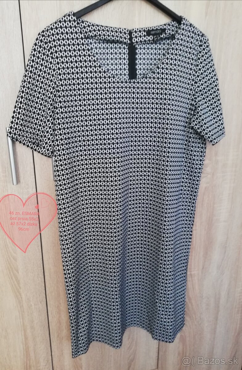 Dámske elegantné šaty Esmara 46/xxl