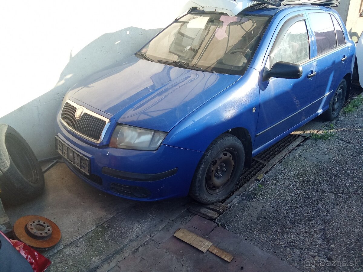 Rozpredám škoda Fabia 1.2 40kw