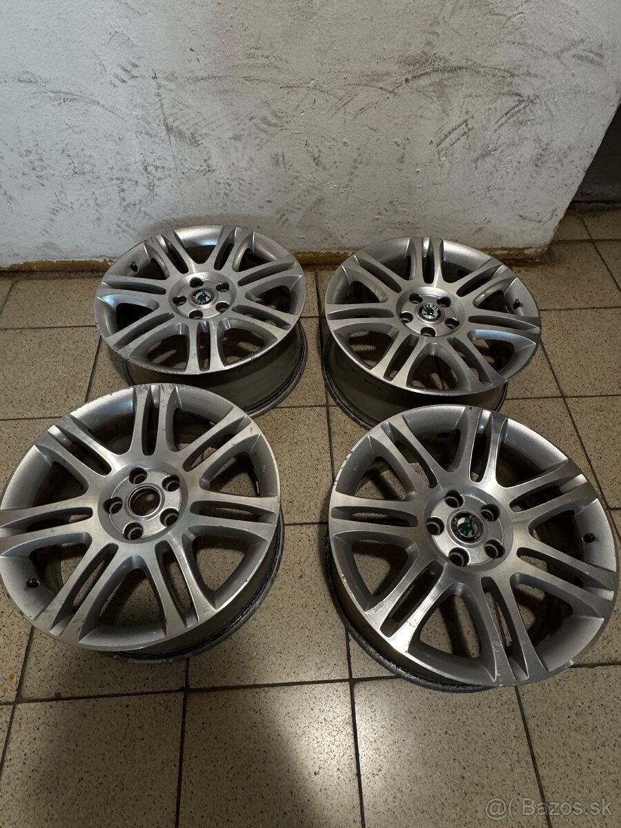 Disky ŠKODA NEPTUNE 5x112 7.5x18 H2 ET46