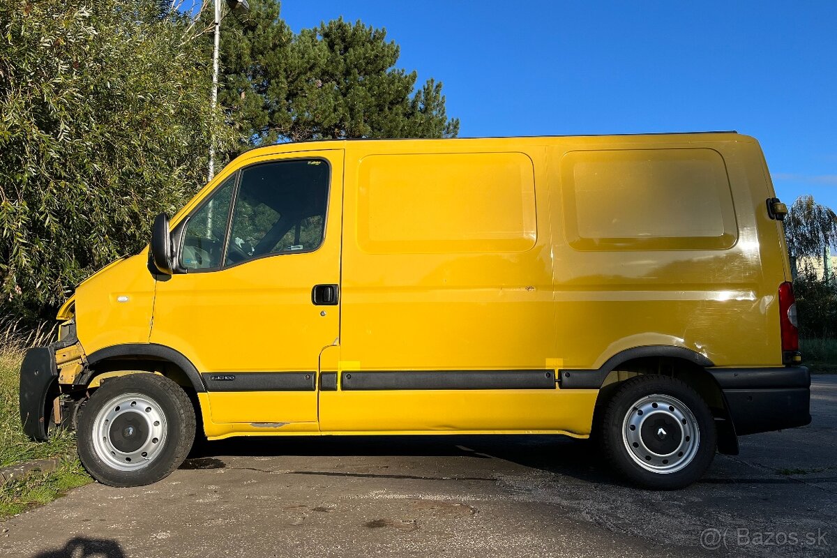 Renault Master II 2.5dci 100 - búraný