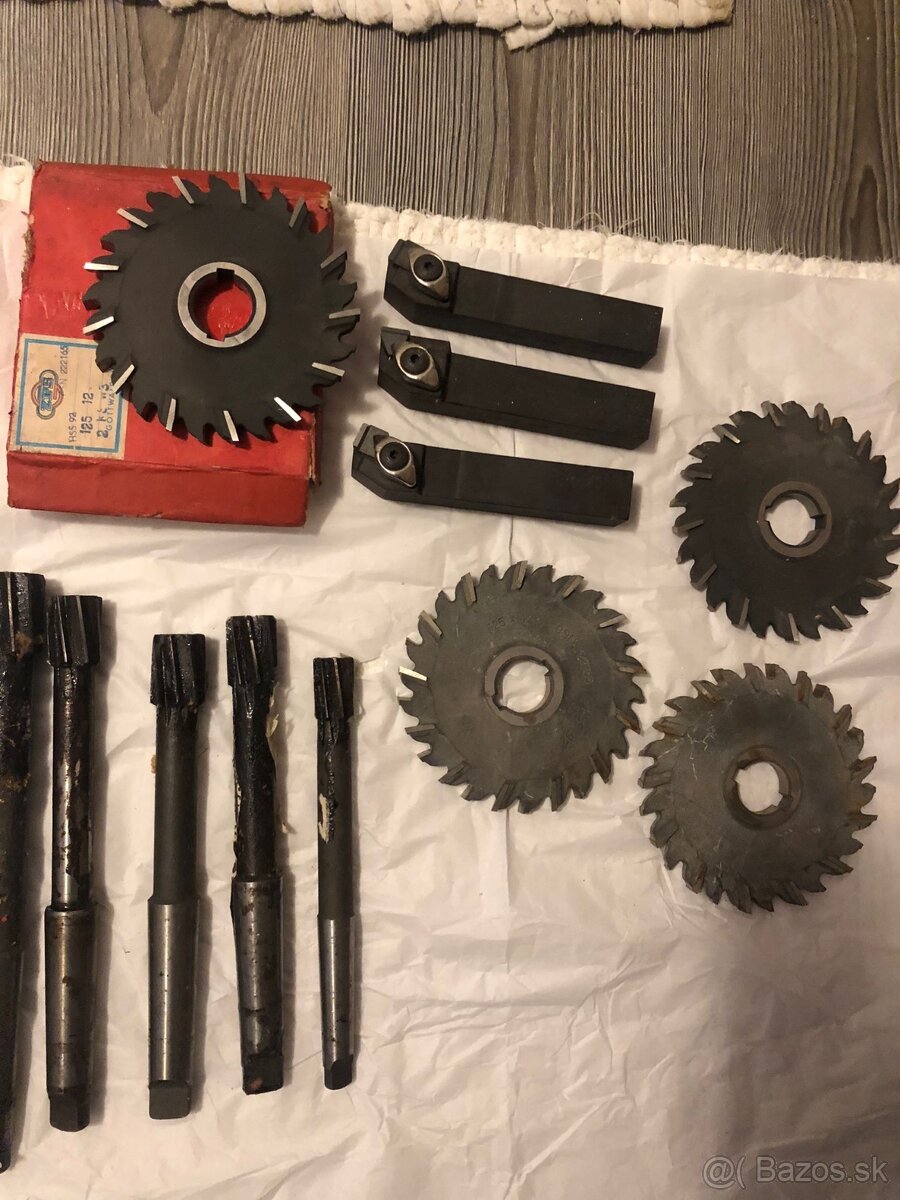 Tokarske nože vrtáky a rezone kotúče