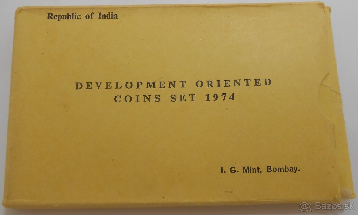 India Sada mincí 1974