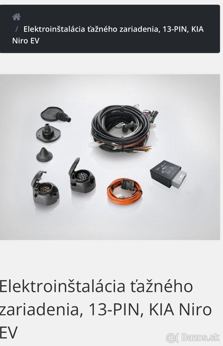 AT621ADE00PC Elektroinšt ťažn zariad, 13-PIN, KIA Niro EV