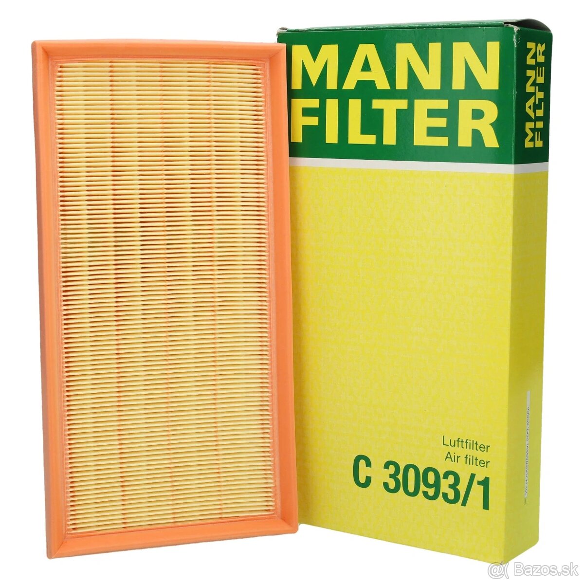 Vzduchový filter MANN FILTER C 3093/1 - doprava zdarma