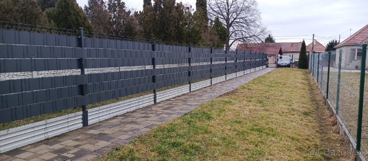 Montáž oplotenia na kľúč