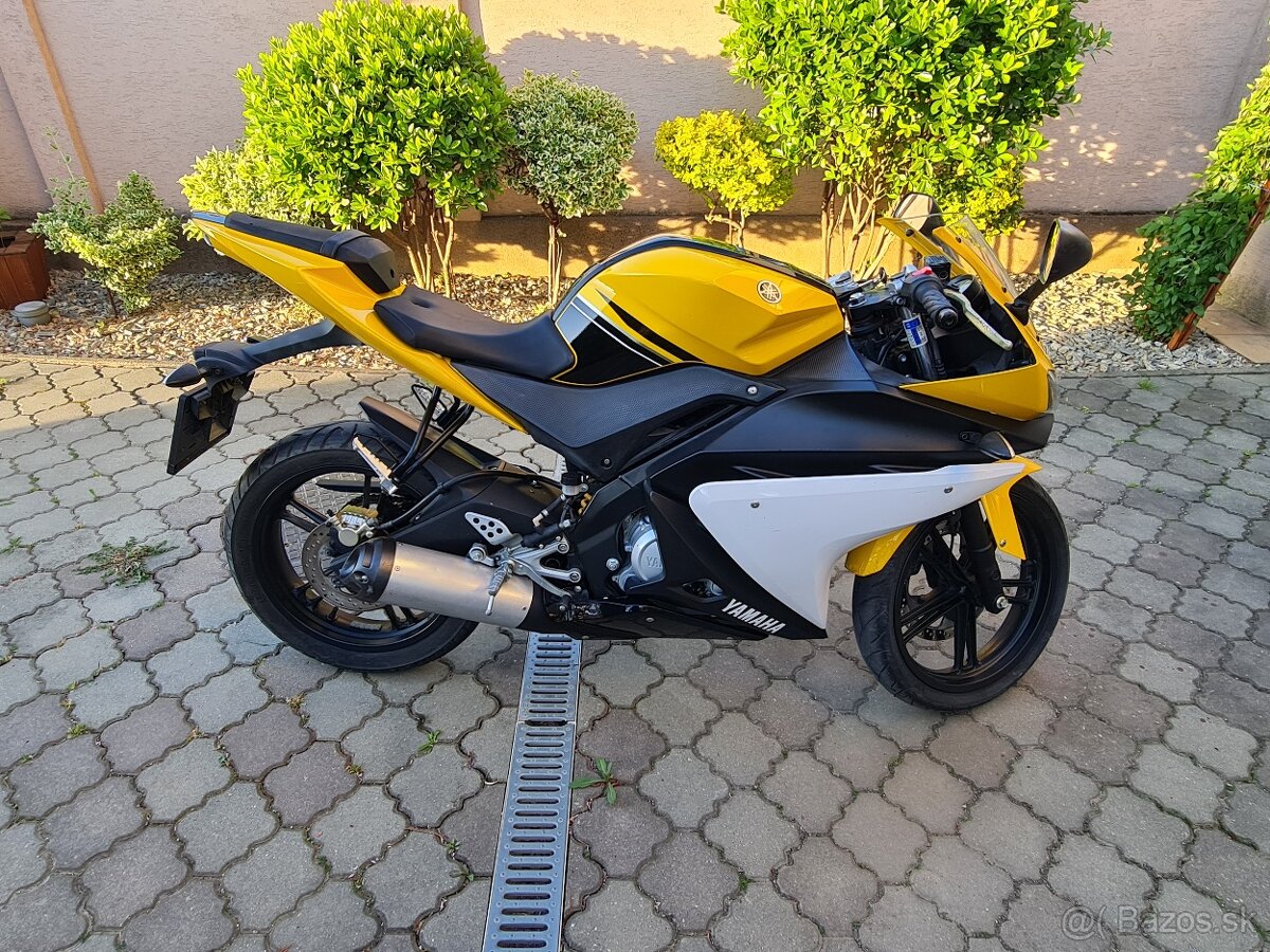 Predám YAMAHA YZF R-125 - 2008 r.v.