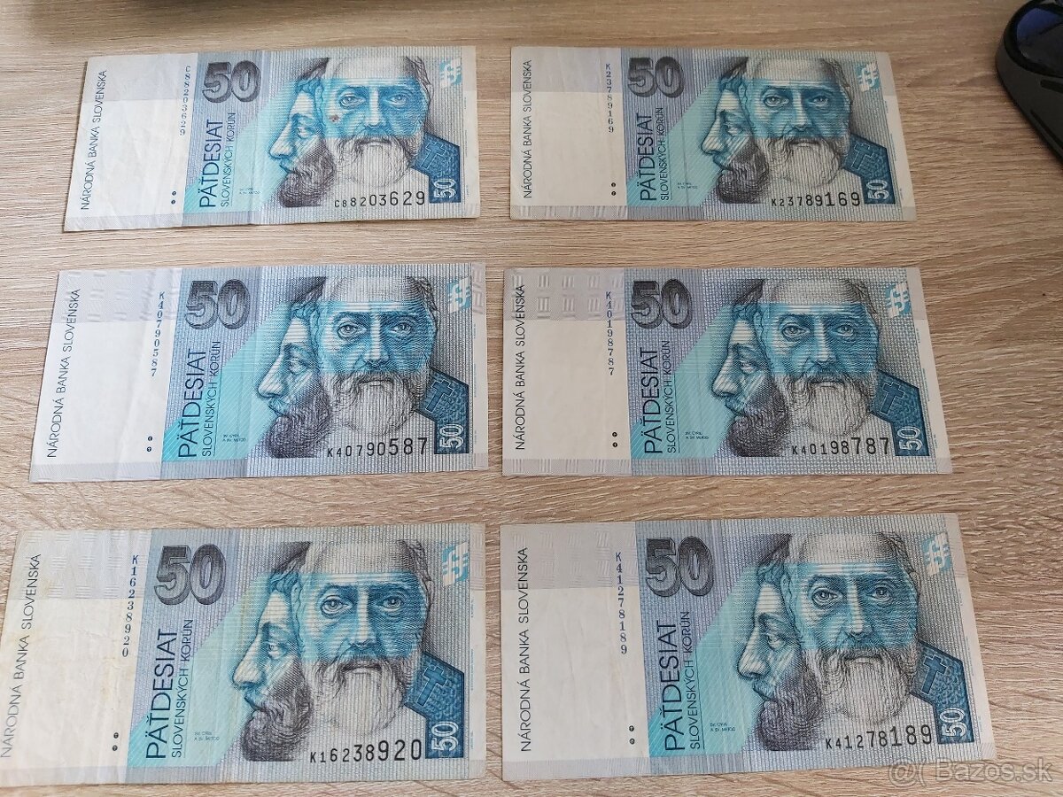 Staré bankovky 6
