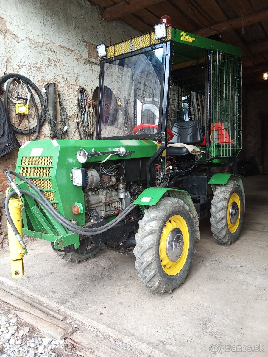 Malotraktor domácej výroby 4x4