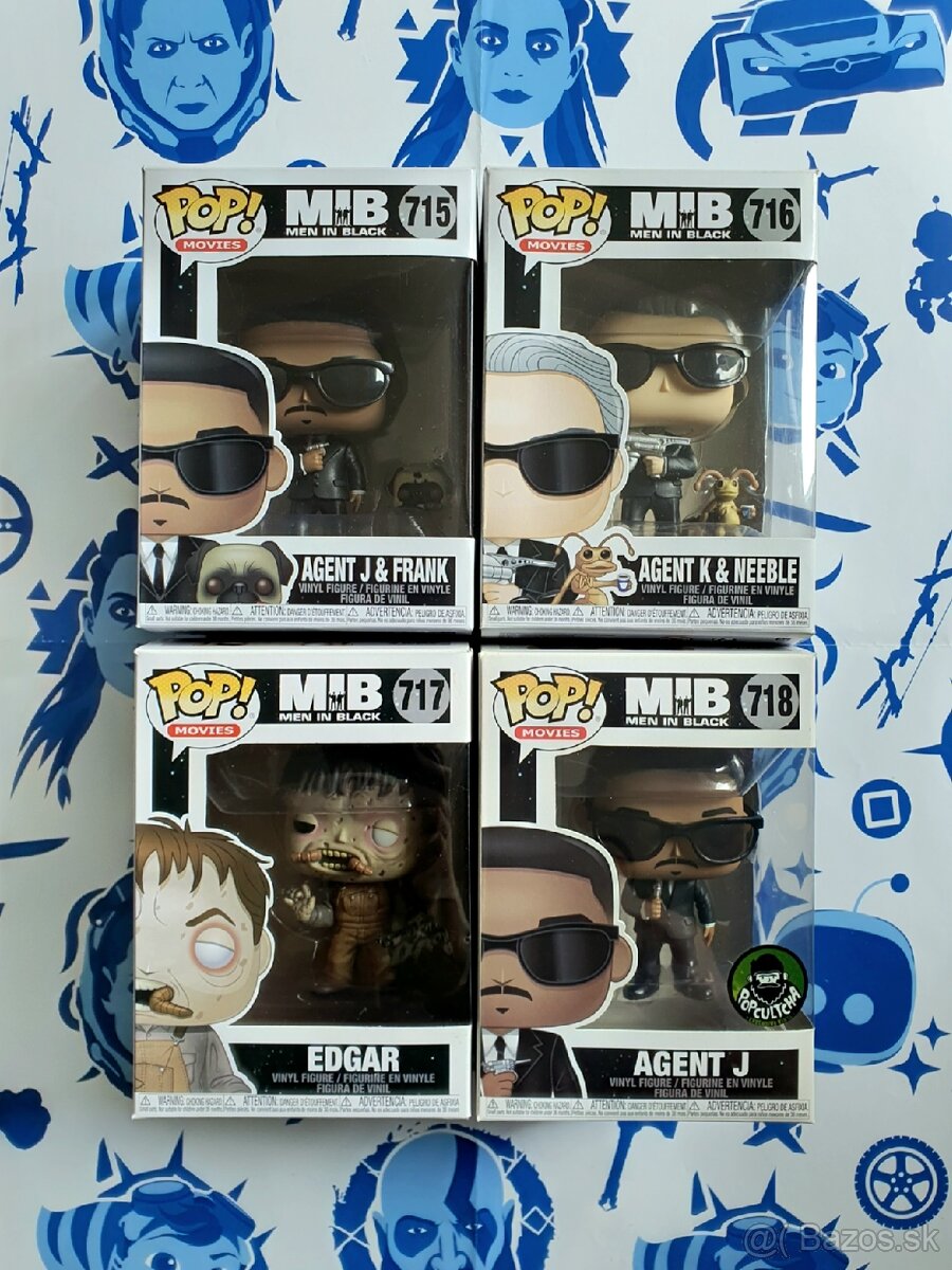 Funko Pop Muži v čiernom