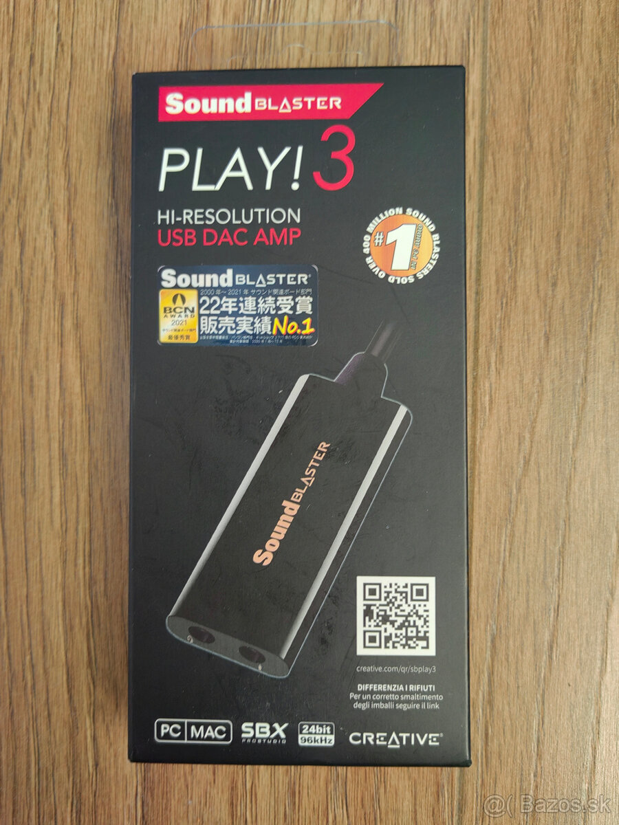 Creative SOUND BLASTER Play 3
