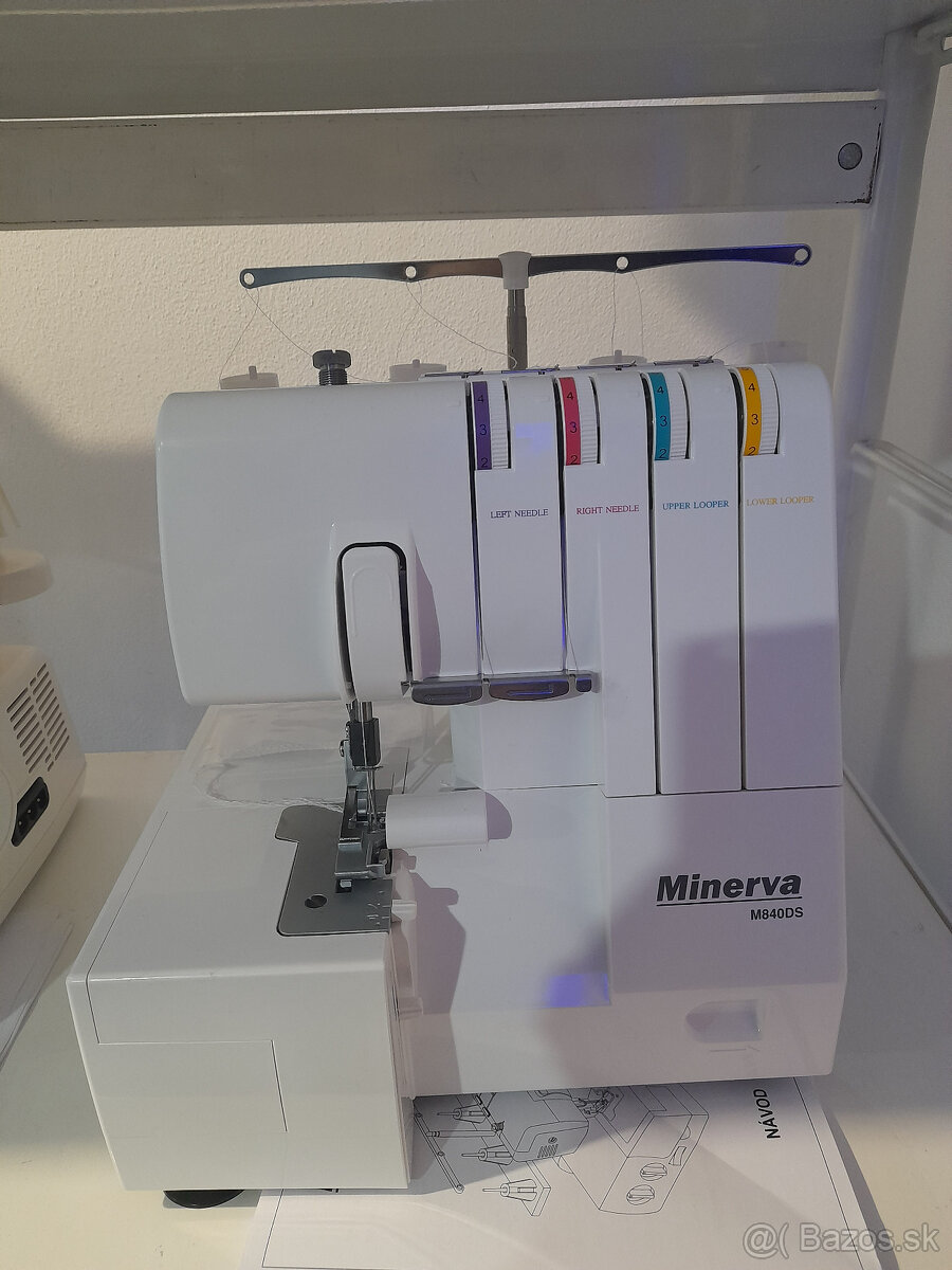 predám domáci overlock - šijací stroj obnitka