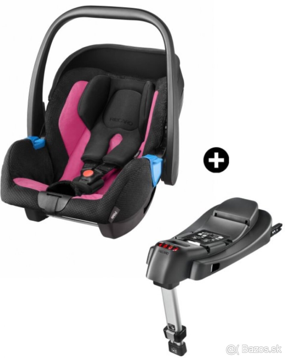 Recaro privia autosedacka - vajicko + isofix