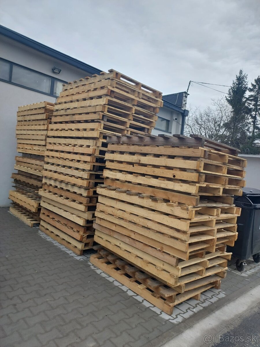 Predám drevené palety 160x120 nepoškodené