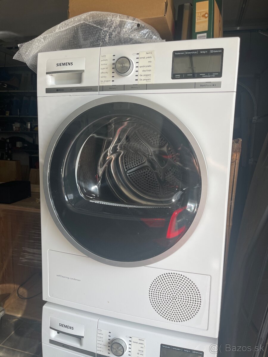 Siemens sušička WT48Y7W1 iQ800