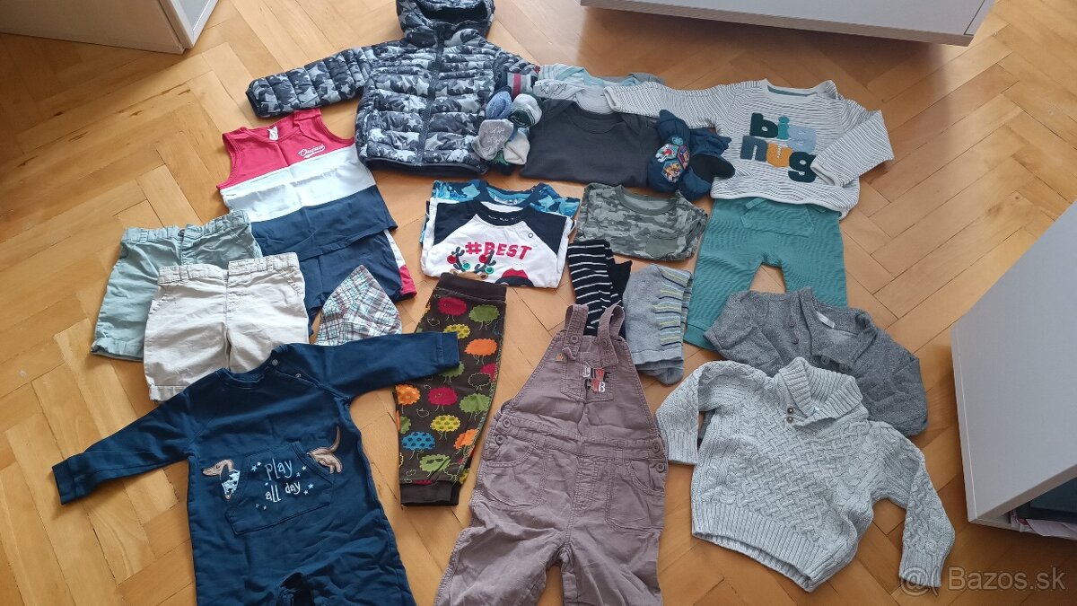 Balík chlapčenského oblečenia 86