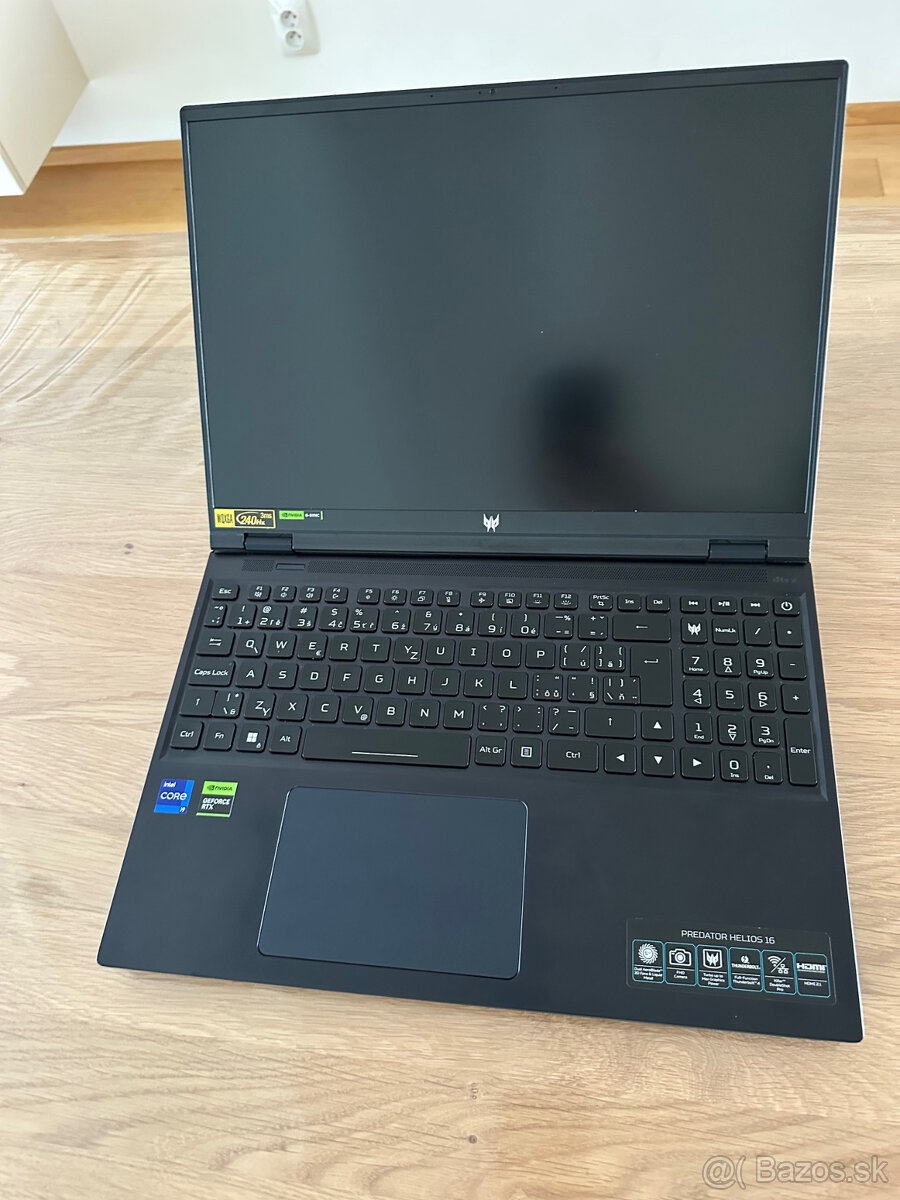 Herny notebook ACER Predator Helios 16 Abyssal Black ZARUKA