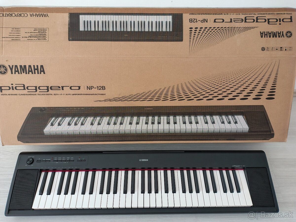 Digitálne piáno NP-12B Yamaha