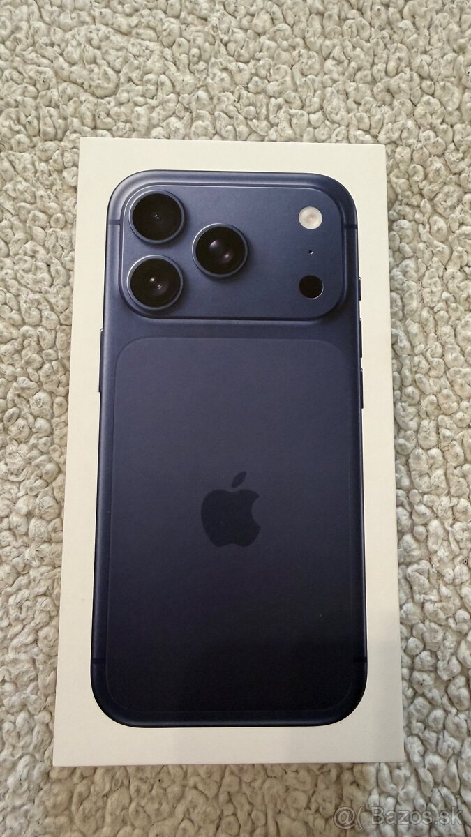 iPhone 17 pro 256gb modrý nerozbaleny