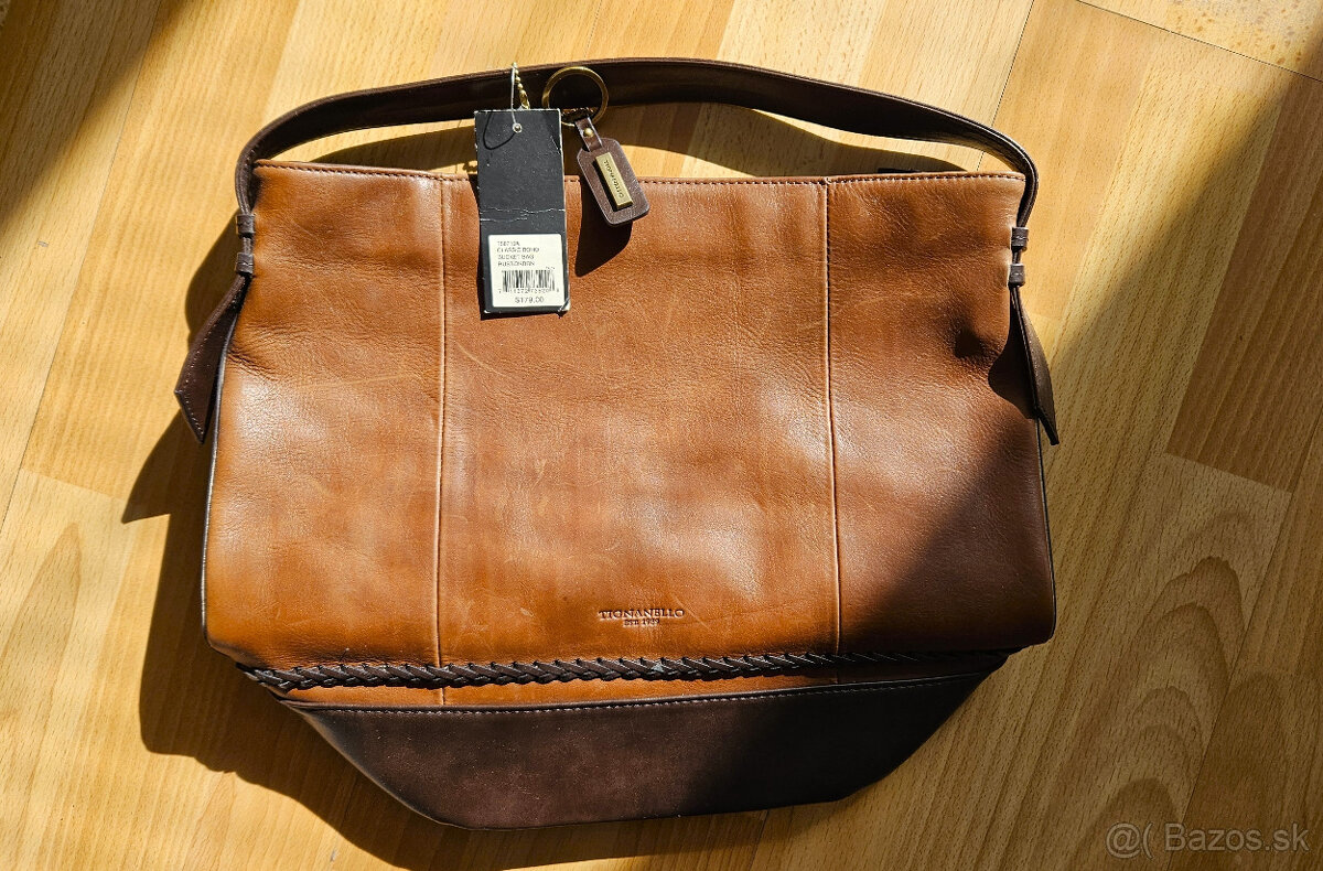 kabelka zn. Tignanello, Classic Boho, pravá koža