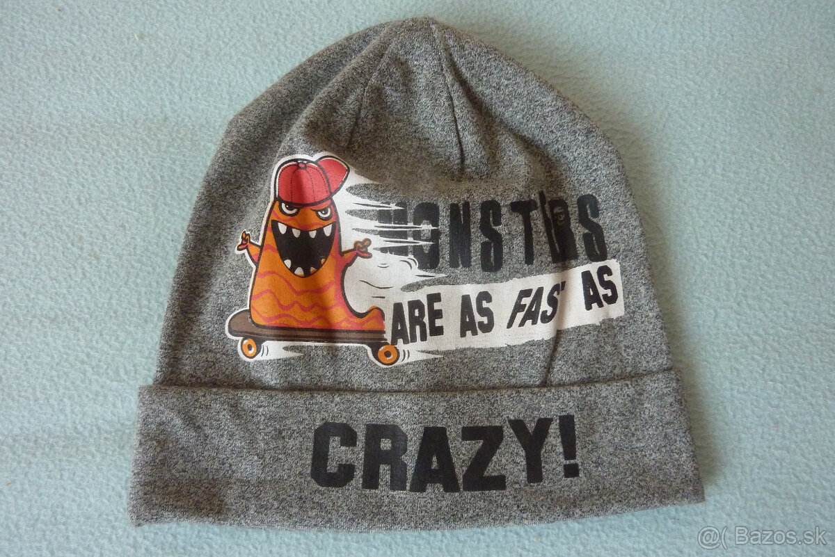 Zimná čiapka - NOVÁ, v. 8-12r.