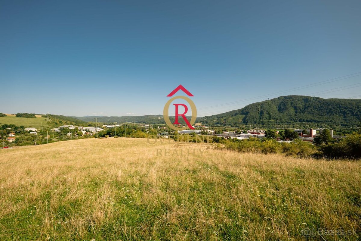Na predaj slnečný stavebný pozemok 5 791 m² – Banská Bystric