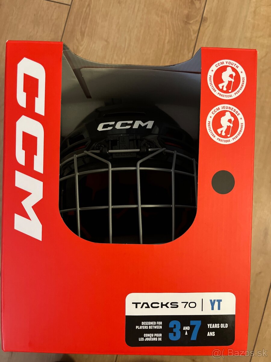 Prilba TACKS 70 YT Nová