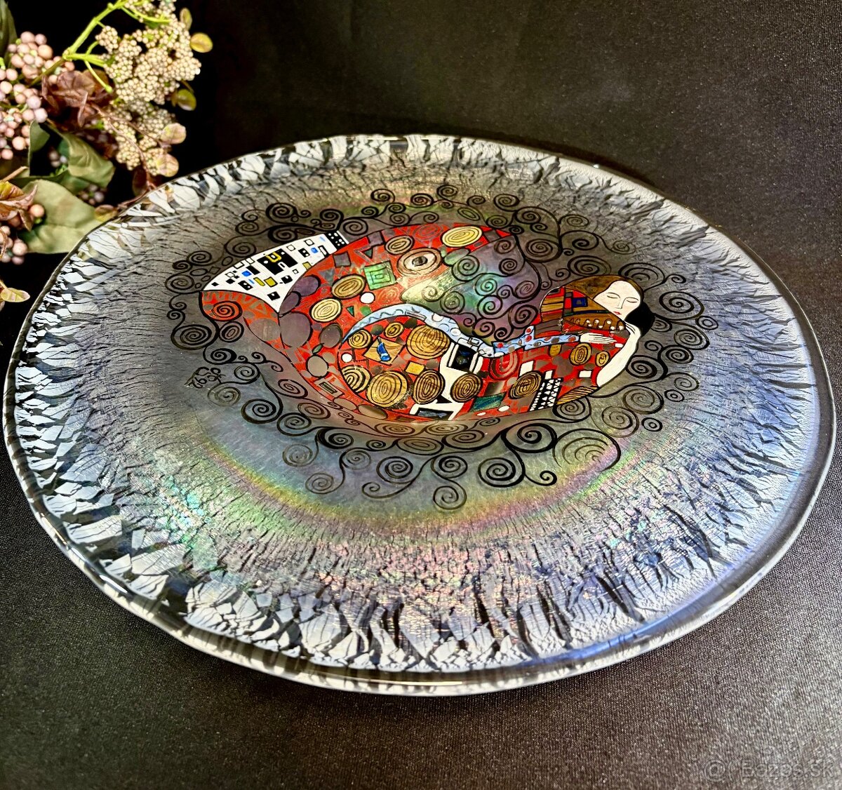 Misa dúhové sklo Gustáv Klimt