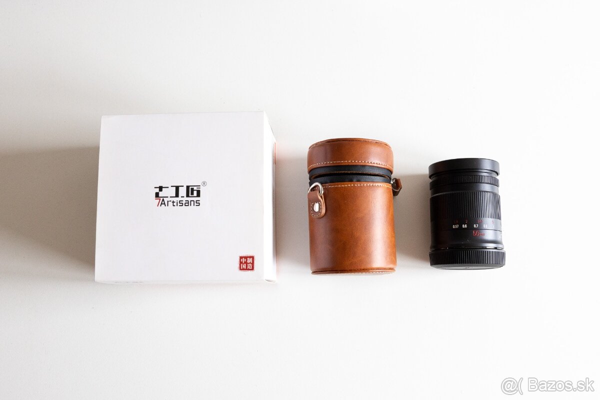 Svetelný objektív Canon RF 7Artisans 50mm F1,05 FULL-FRAME