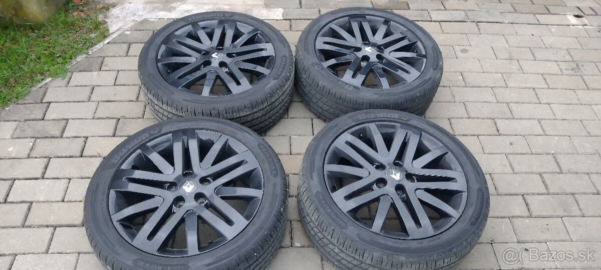 Originál Alu disky Renault Kangoo 17" + Nové Pneumatiky