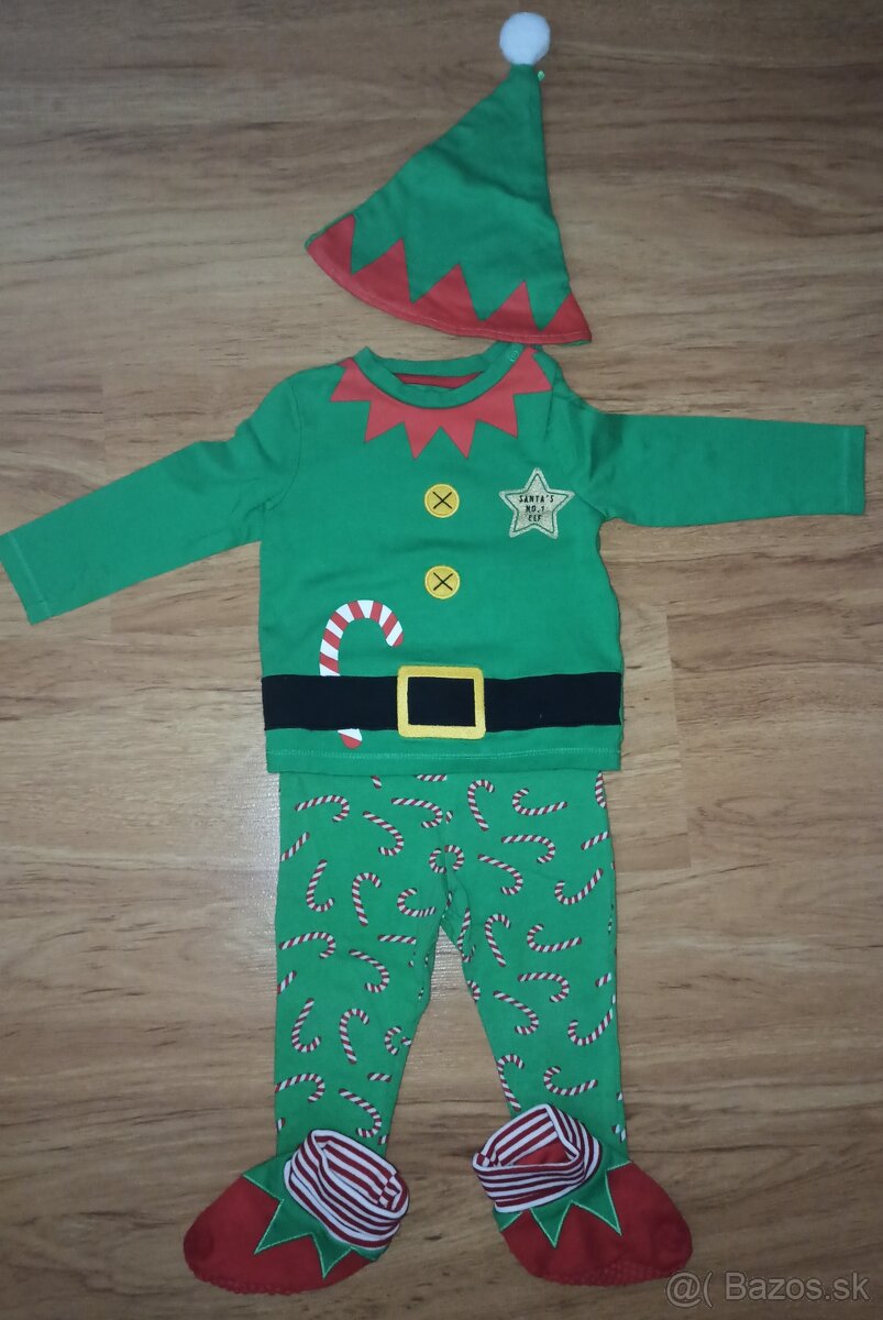 Vianočné oblečenie v. 74 pre chlapčeka