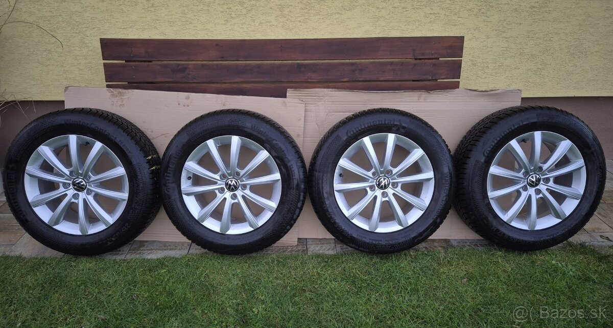 Pneu s ALu diskami 215/65 R17 H Continental WinterContact