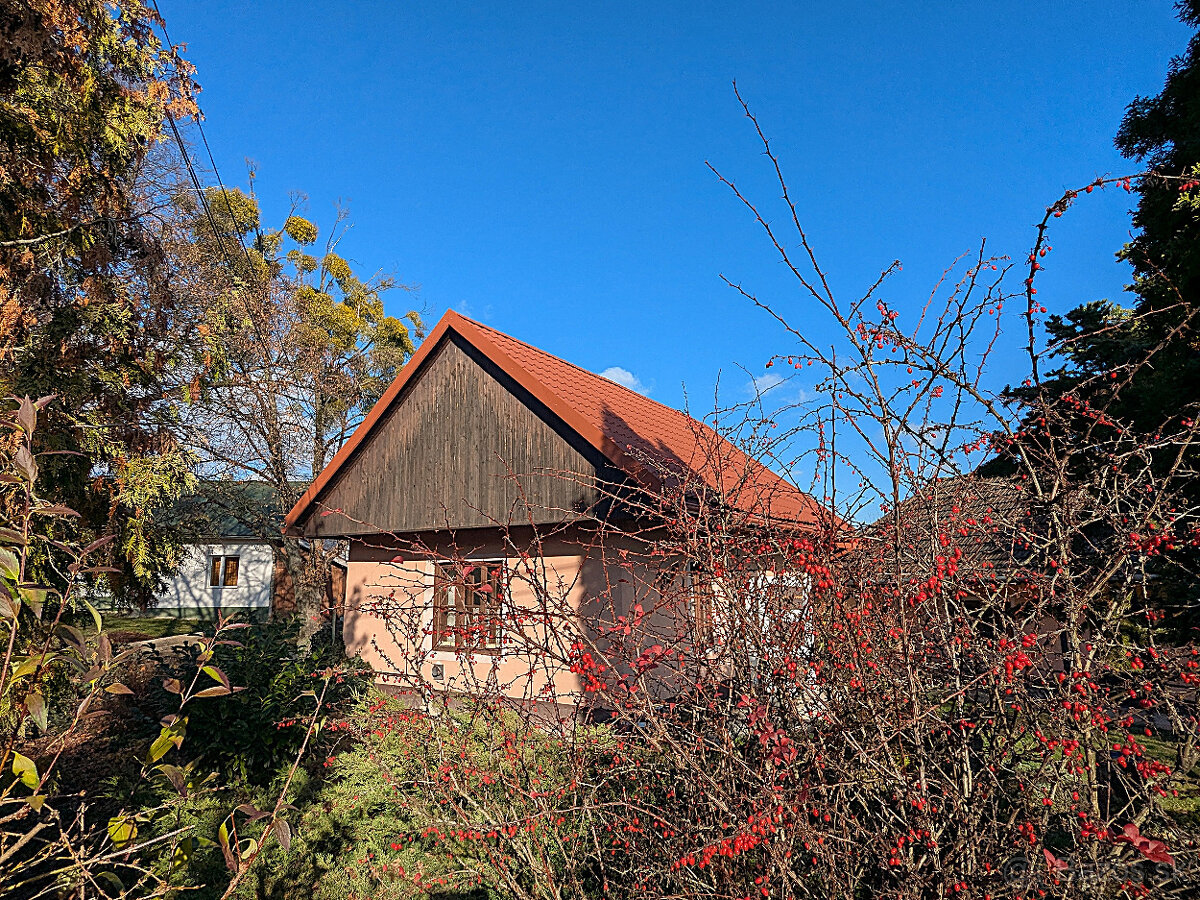 Romantická chalupa v obci Byšta