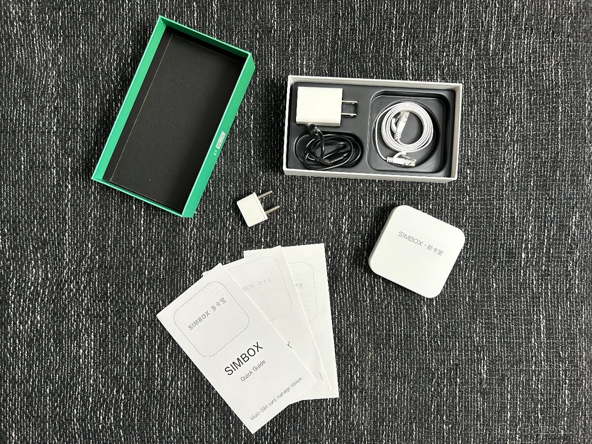 SimBOX pre 4 SIMky - vlastný roaming