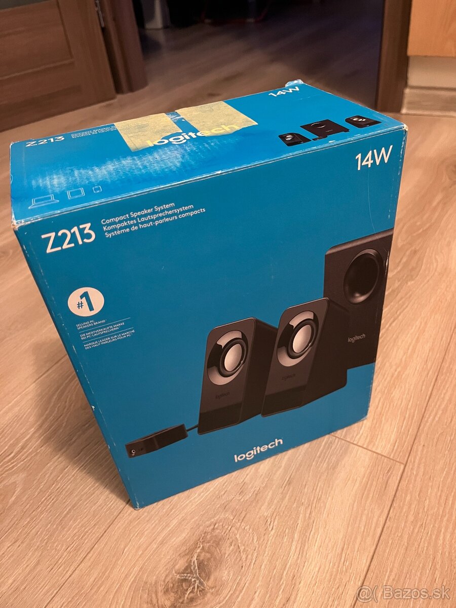 Predám Reproduktory Logitech Z-213 (2.1)